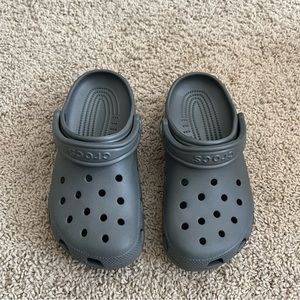 Crocs in slate grey